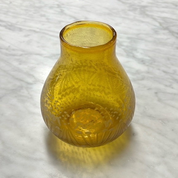 By Anthropologie Vivi Glass Bud Vase in Gold - Picture 4 of 13